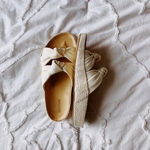 beige soludos slide sandals
